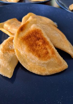 Une photo de Pierogi butternut feta