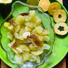 A picture of Plastic chutney (Raw papaya Chatani).