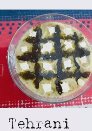 عکسی از دستور آش تهرانی