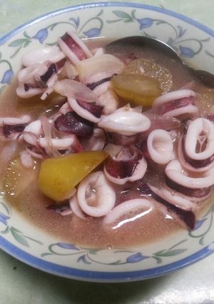 Foto resep Asem asem cumi