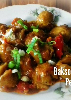 Foto resep Bakso Goreng Pedas