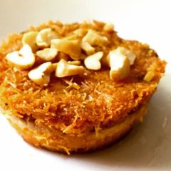 Kunafa (using pheni) A picture of Kunafa (using pheni).