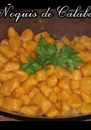 Una foto de Ñoquis de Calabaza 🎃