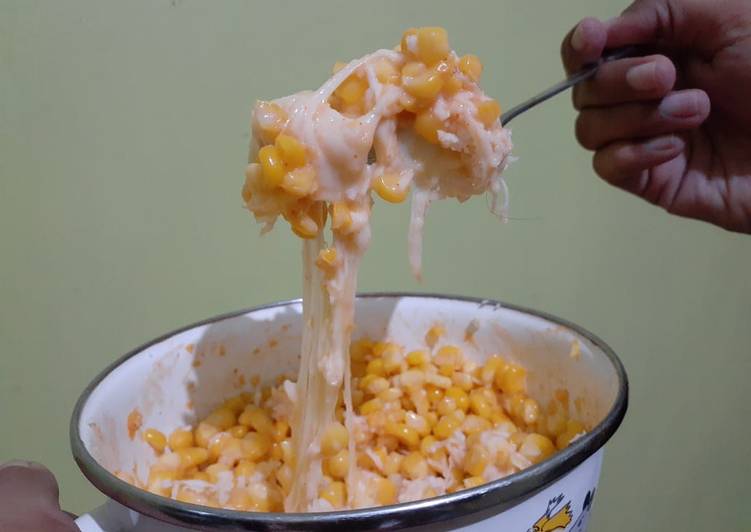 Langkah memasak Corn cheese mantap