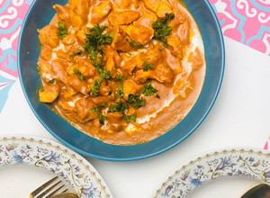A picture of Indian Butter Chicken.