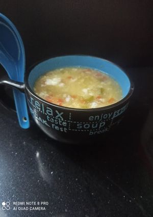 A picture of Vegetable Soup🍵.