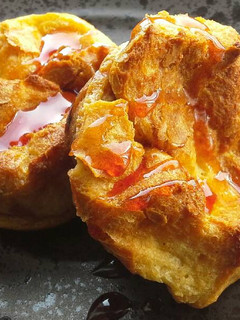 Una foto de Torrijas en molde o torrijas deconstruidas