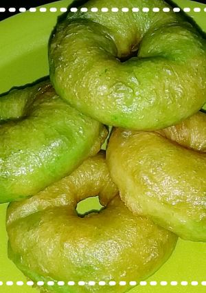 Foto resep Donat Pandan Lembut