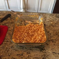 A picture of Rice chicken casserole.