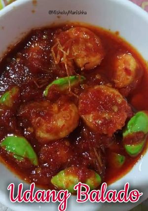 Foto resep 🌺Udang Balado Petai