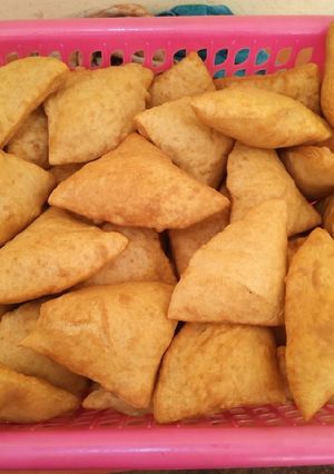 A picture of Lemon Mandazi.