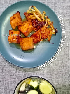 Foto resep Simple Salmon Teriyaki Sat Set 7 Menit