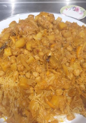 صورة لوصفة رز بالكابلي