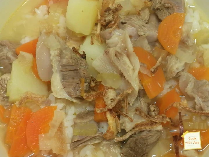 Langkah Gampang Membuat Resep Sop sapi kentang wortel Anti Ribet, Enak