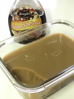 Una foto de Flan de café con leche