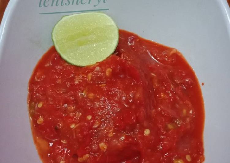 🔸sambalado tomat(rebus)🔸