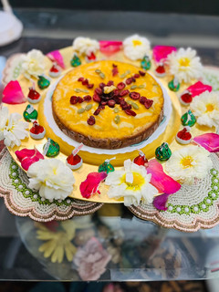 A picture of Mango Cake.