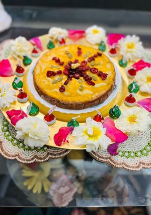 A picture of Mango Cake.