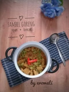 Foto resep Sambel Goreng Jepan + Krecek