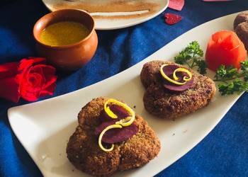 Without Fail Cooking Recipe Beetroot Cheese cutlet Delicious and Healthy