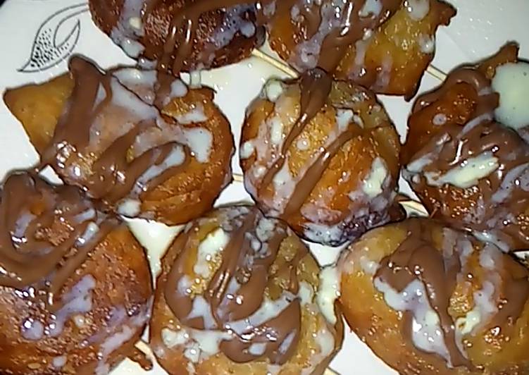 Step-by-Step Guide to Make Quick Puff puff wit choclate nd condenesed milk