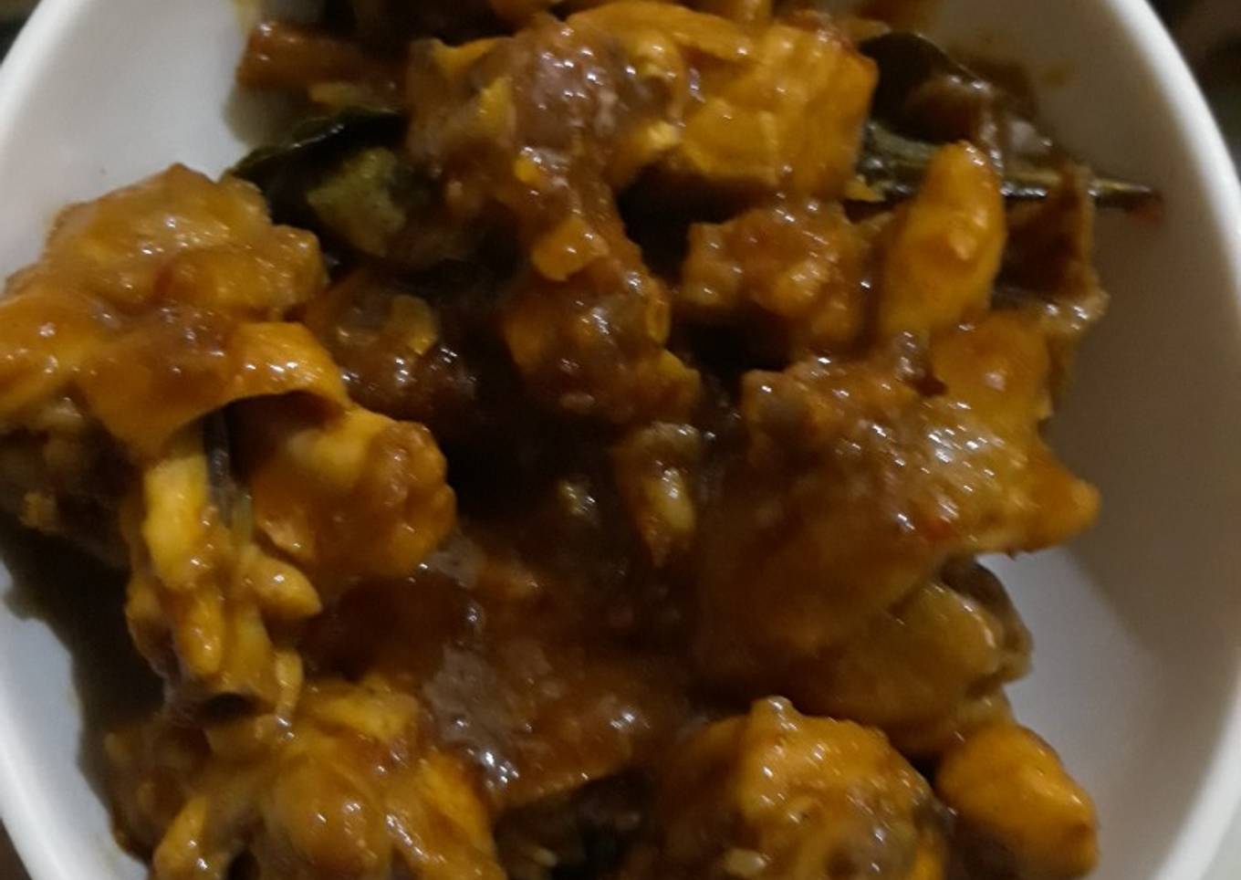 Ayam rica-rica kecap
