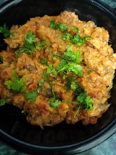 पंजाबी स्टाइल बैंगन का भरता (punjabi style baingan ka bharta recipe in Hindi) रेसिपी मुख्य फोटो