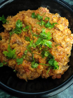 पंजाबी स्टाइल बैंगन का भरता (punjabi style baingan ka bharta recipe in Hindi) रेसिपी मुख्य फोटो