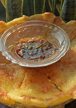 Foto resep Simple potato pancake (gamjajeon)