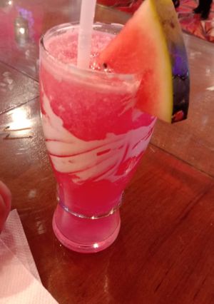 A picture of Water melon juice.