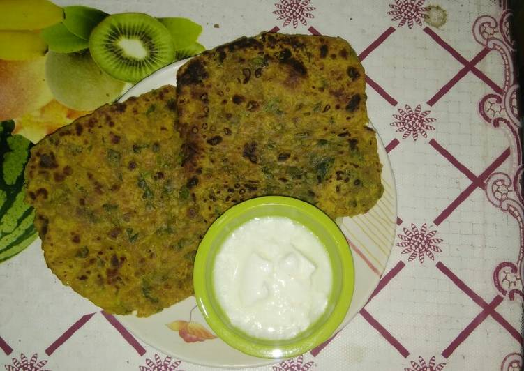 Multi grain masala parotha