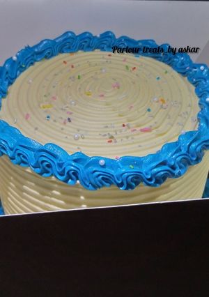 Butter cream frosting ainihin hoton girkin