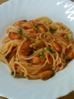 Foto di Spaghetti con le cozze
