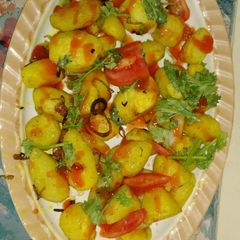 Roast Potatoes A picture of Roast Potatoes.