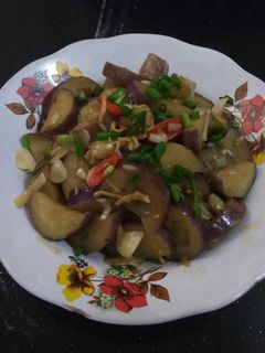 Foto resep Tumis terong teri nasi