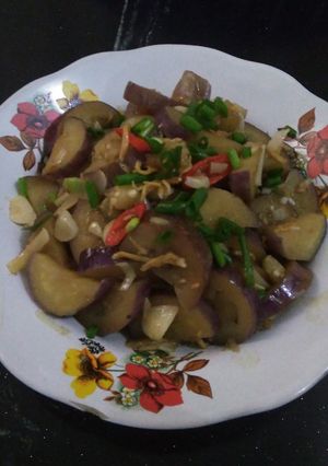 Foto resep Tumis terong teri nasi