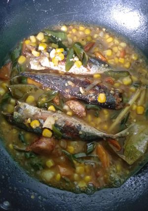 Foto resep Ikan cue jagung manis
