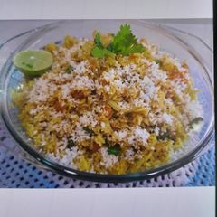 A picture of Masala Bhat, Spicy Vegetable Rice.