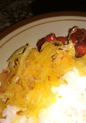 Foto resep Tumis pepaya muda
