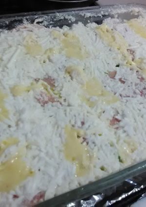 Una foto de Calabacitas gratinadas al horno