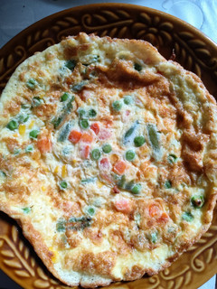 Foto resep Telur dadar sayuran