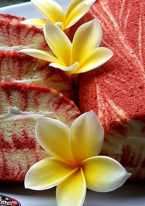 Foto resep Hurrican swiss roll(red velvet version)