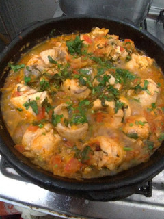 Foto de Moqueca Capixaba com banana da terra
