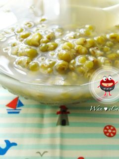 ♡宛の清涼一夏 ♥ 料理 ✿ 輕鬆用電鍋煮“綠豆湯” 的食譜成品照片