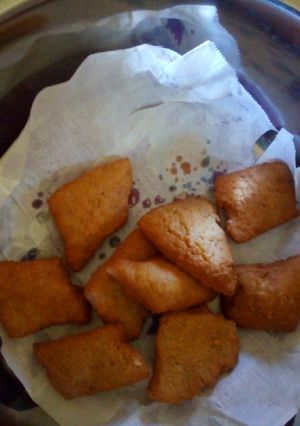 A picture of Cinnamon mandazi.