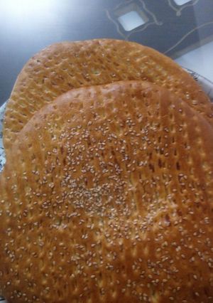 عکسی از دستور نون بربری خونگی و خوشمزه و خوش بافت من👌