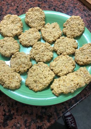 Una foto de Galletitas de avena y naranja