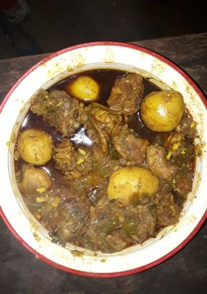 Chicken Aloo रेसिपी मुख्य फोटो