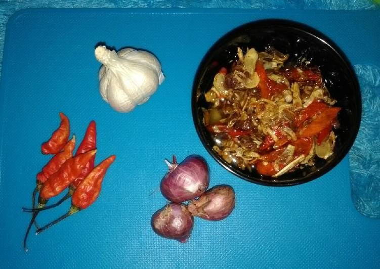 Resep Sambal embe (Bali) Anti Gagal