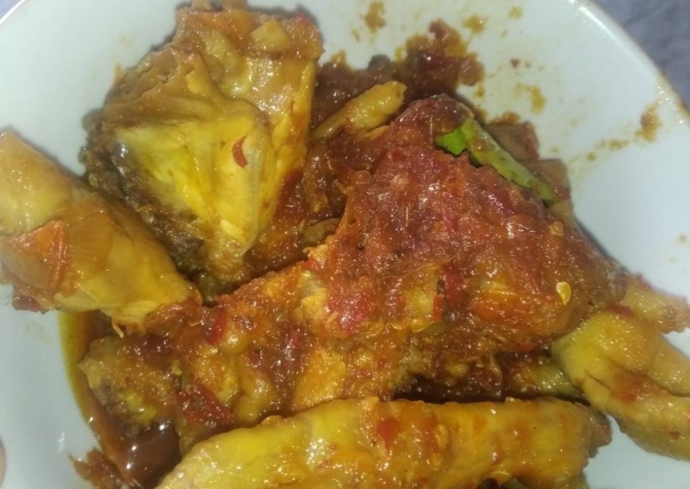 Ceker ayam pedas manis